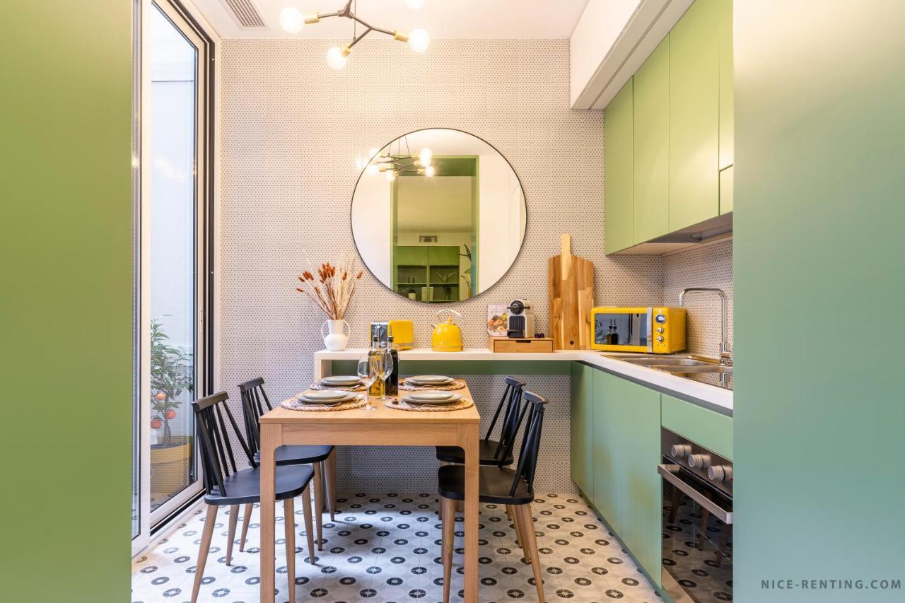 Nice Renting - Bavastro - Luxurious Loft - 2 Bedroom - Ac - Balcony - Trendy Neighborhood Экстерьер фото