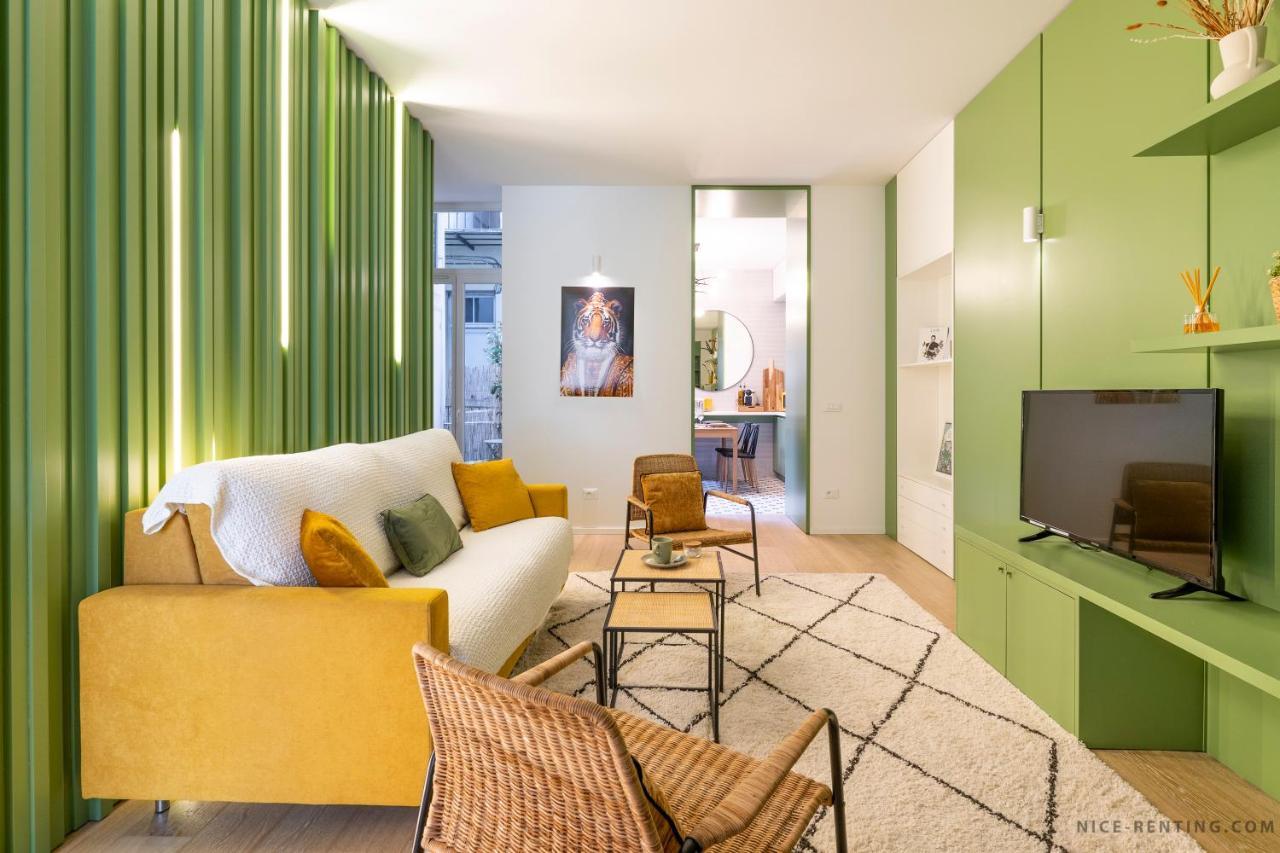 Nice Renting - Bavastro - Luxurious Loft - 2 Bedroom - Ac - Balcony - Trendy Neighborhood Экстерьер фото